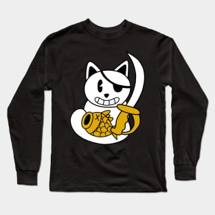 Pirate Cat's Sword Long Sleeve T-Shirt